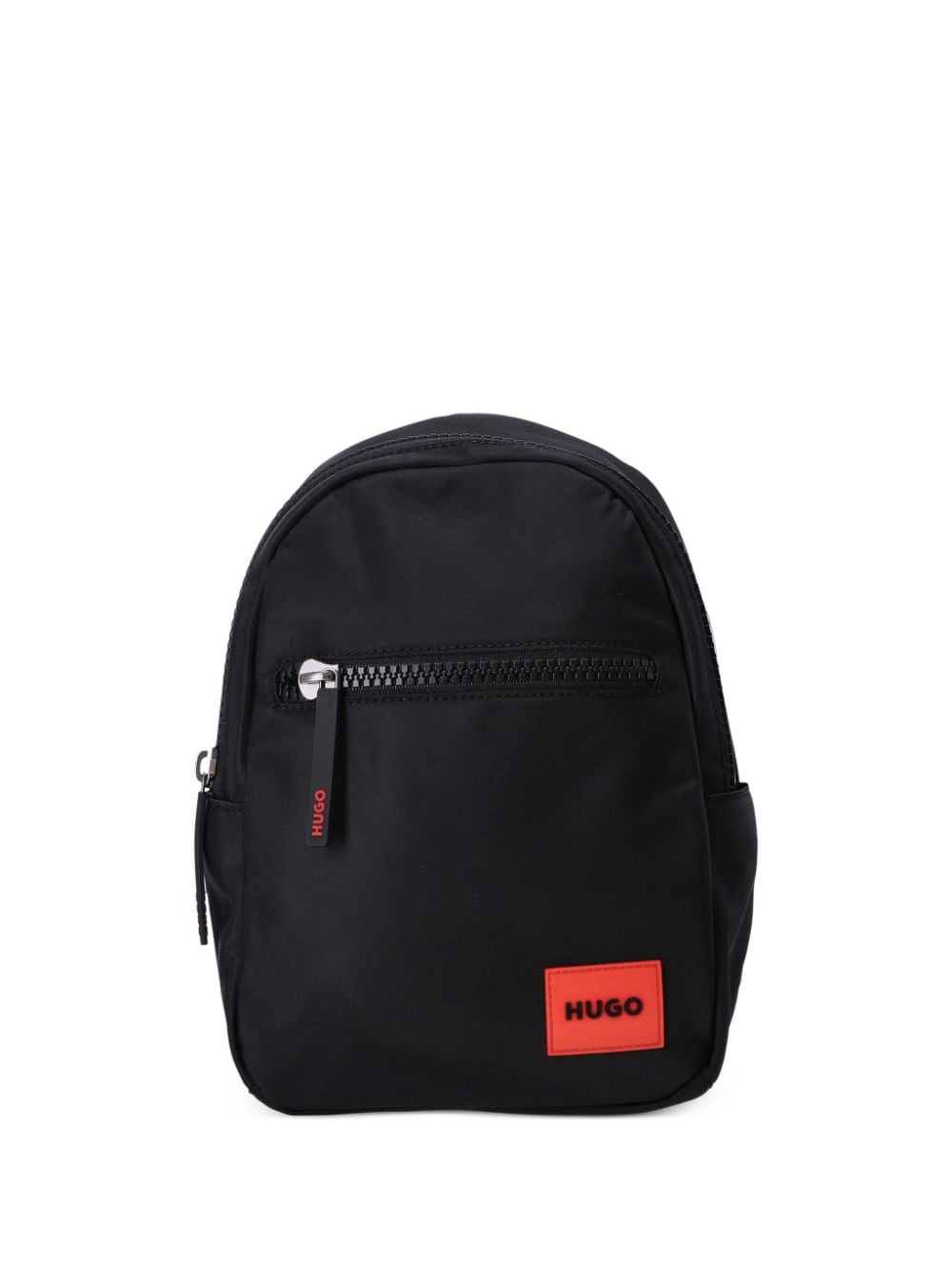 HUGO Ethon 2.0 logo-patch backpack - Black von HUGO
