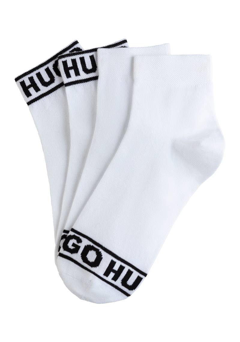 HUGO Underwear Freizeitsocken »2P SH LOGO CC W«, (Set, 2 Paar, 2er), mit Logobund von HUGO Underwear