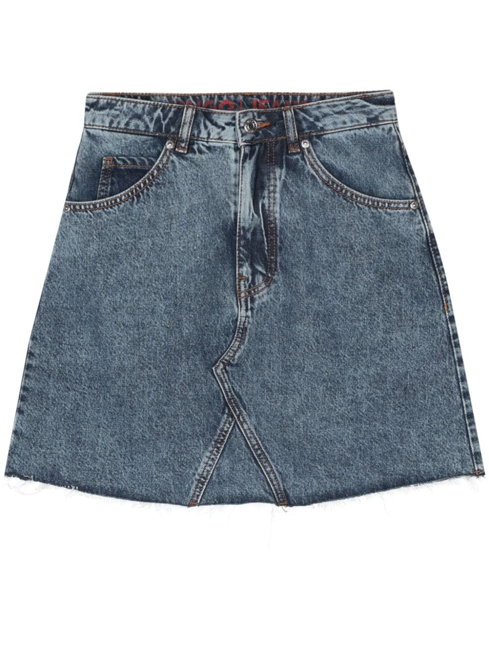 HUGO Getina denim mini skirt - Blue von HUGO