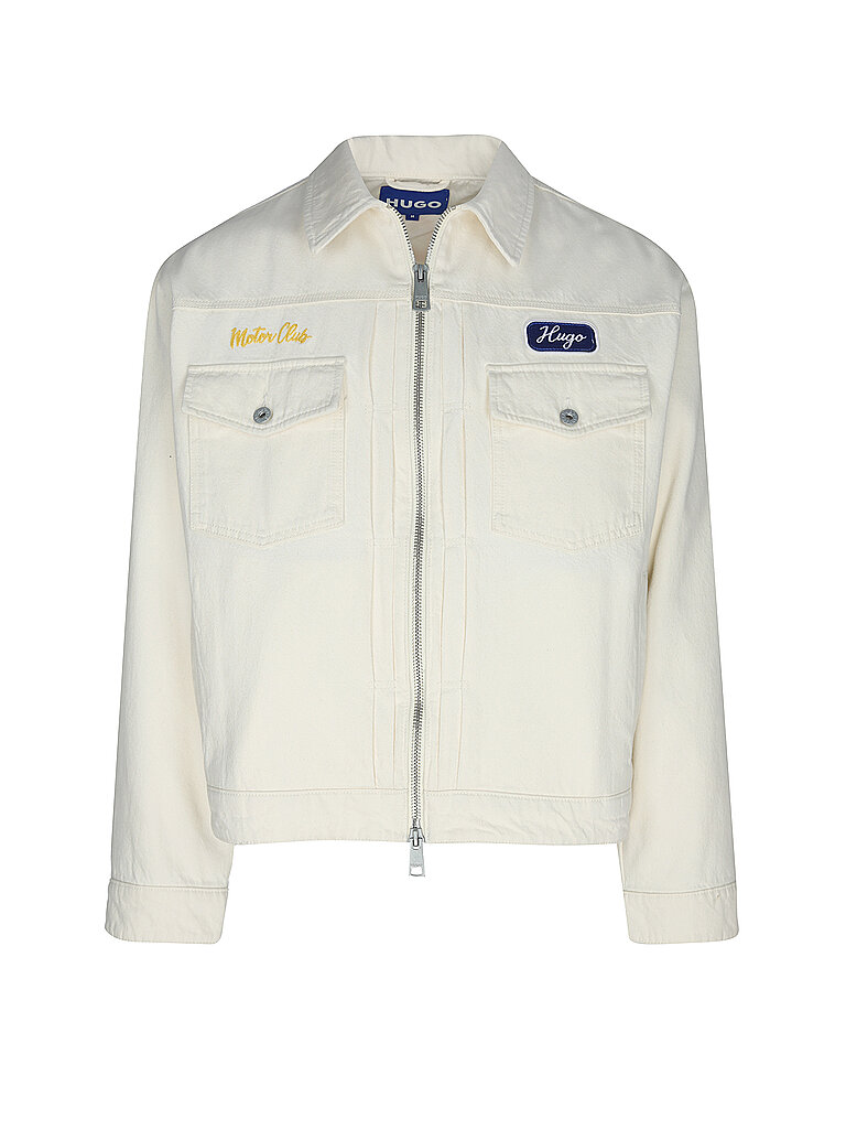 HUGO Jeansjacke BEDRO creme | M HUGO Jeansjacke BEDRO creme | M von HUGO