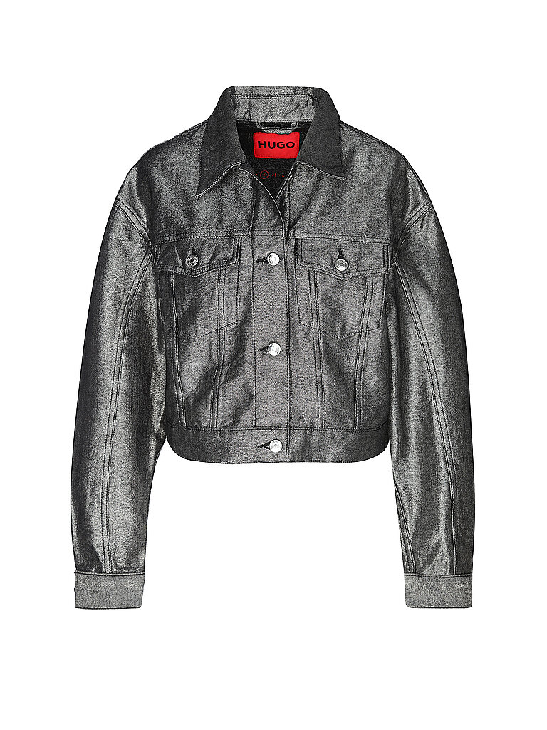 HUGO Jeansjacke GISOLIA silber | M HUGO Jeansjacke GISOLIA silber | M von HUGO