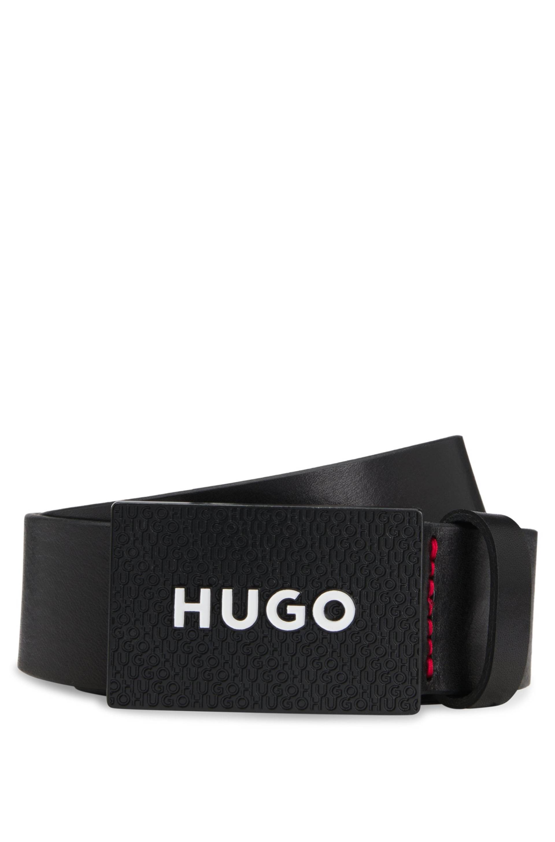 HUGO Ledergürtel »Gilao-Z_Sz35«, mit BOSS Schriftzug von HUGO