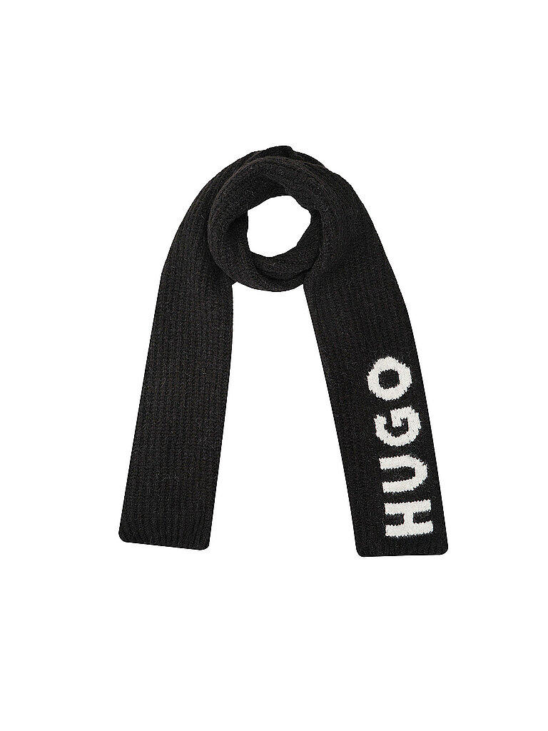 HUGO Schal schwarz von HUGO