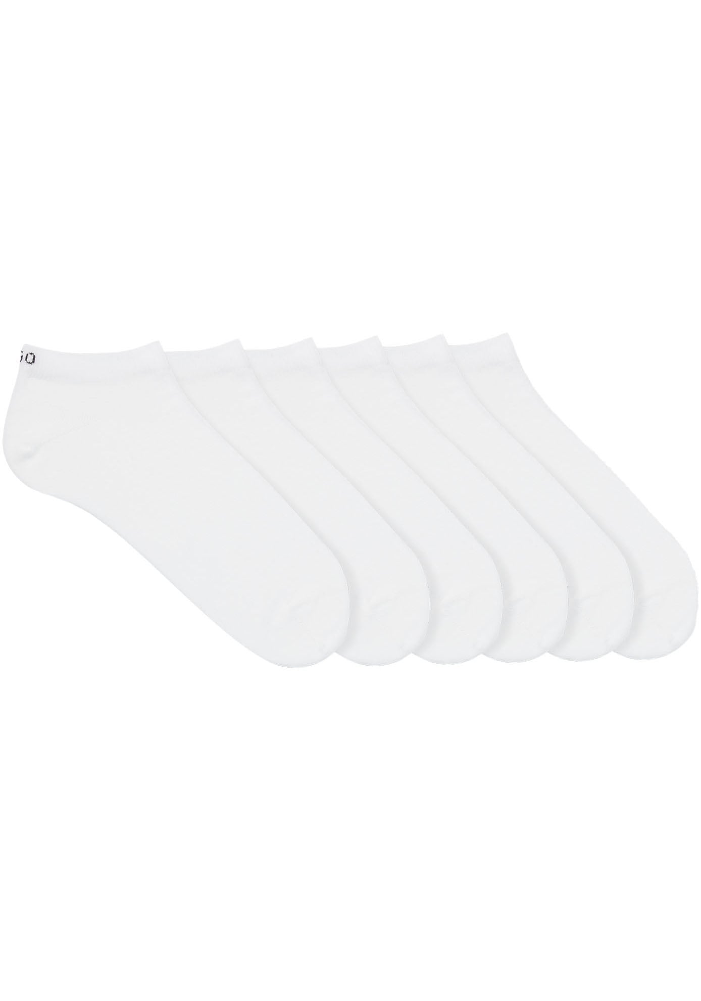 HUGO Underwear Sneakersocken »Socken 6P AS UNI CC W 10«, (6 Paar), mit Markenschriftzug am Bündchen von HUGO Underwear