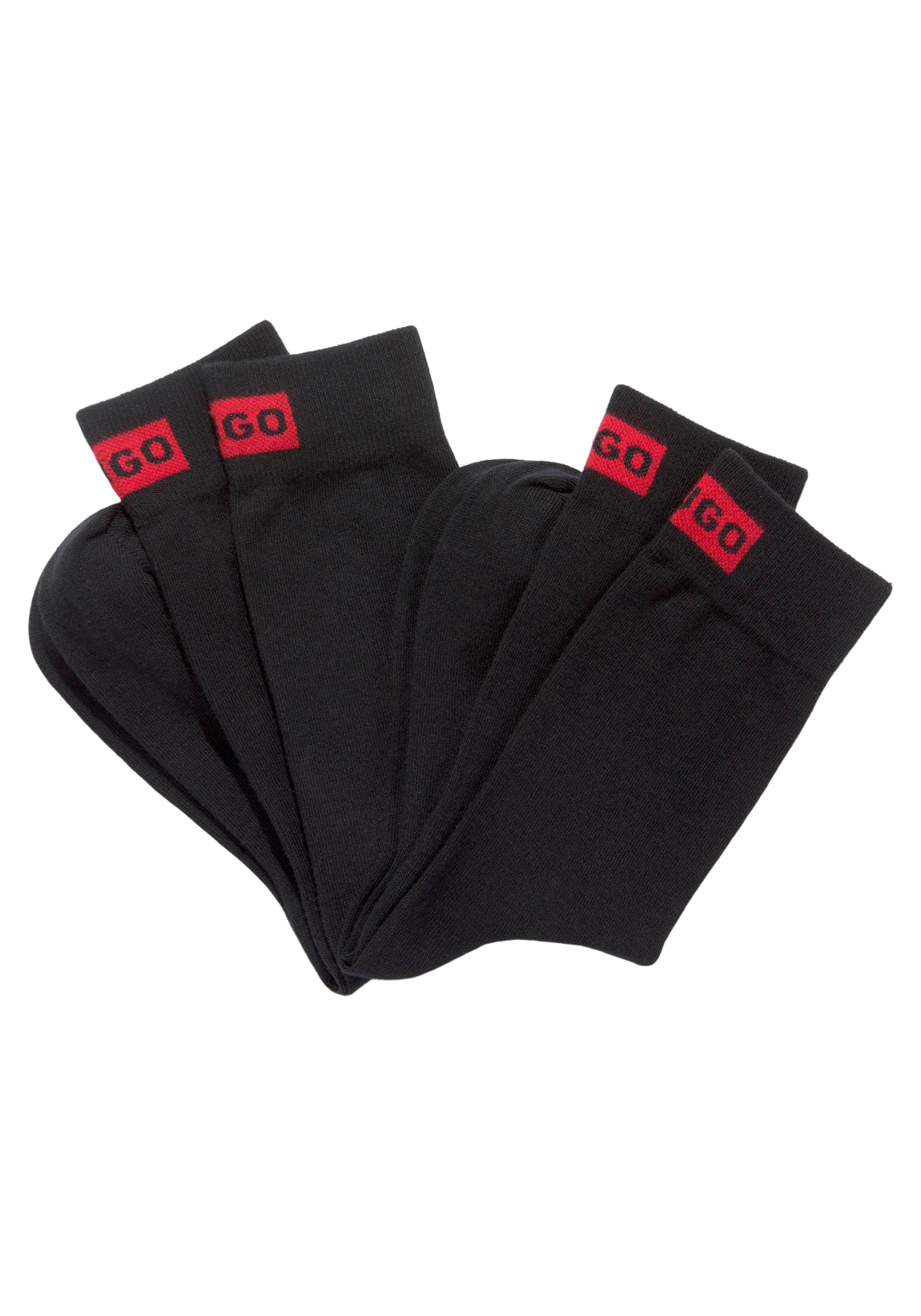 HUGO Businesssocken »2P RS LABEL CC W«, (Packung, 2 Paar, 2er) von HUGO