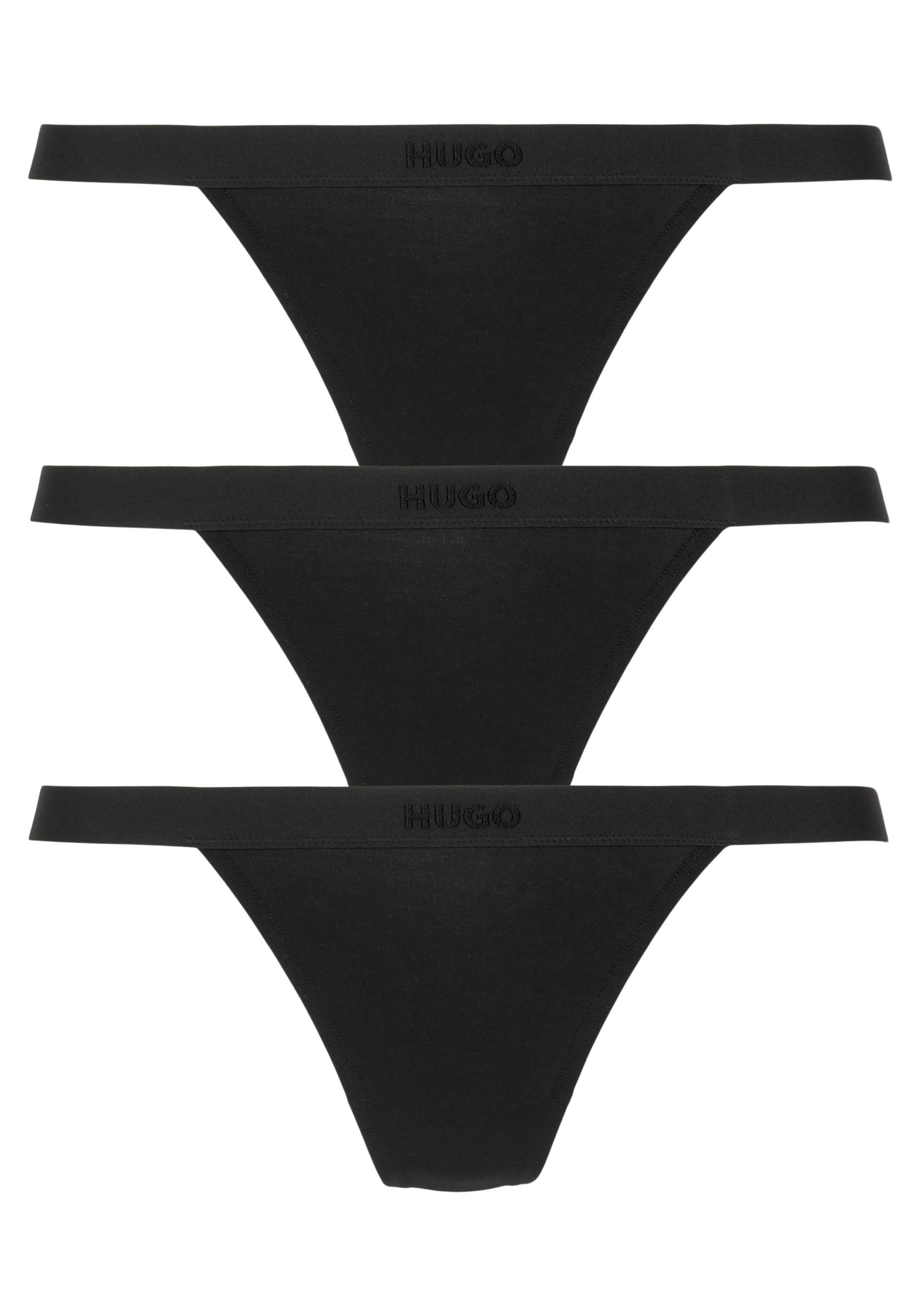 HUGO Underwear String »TRIPLET STRING PURE«, (Packung, 3 St., 3er-Pack) von HUGO Underwear