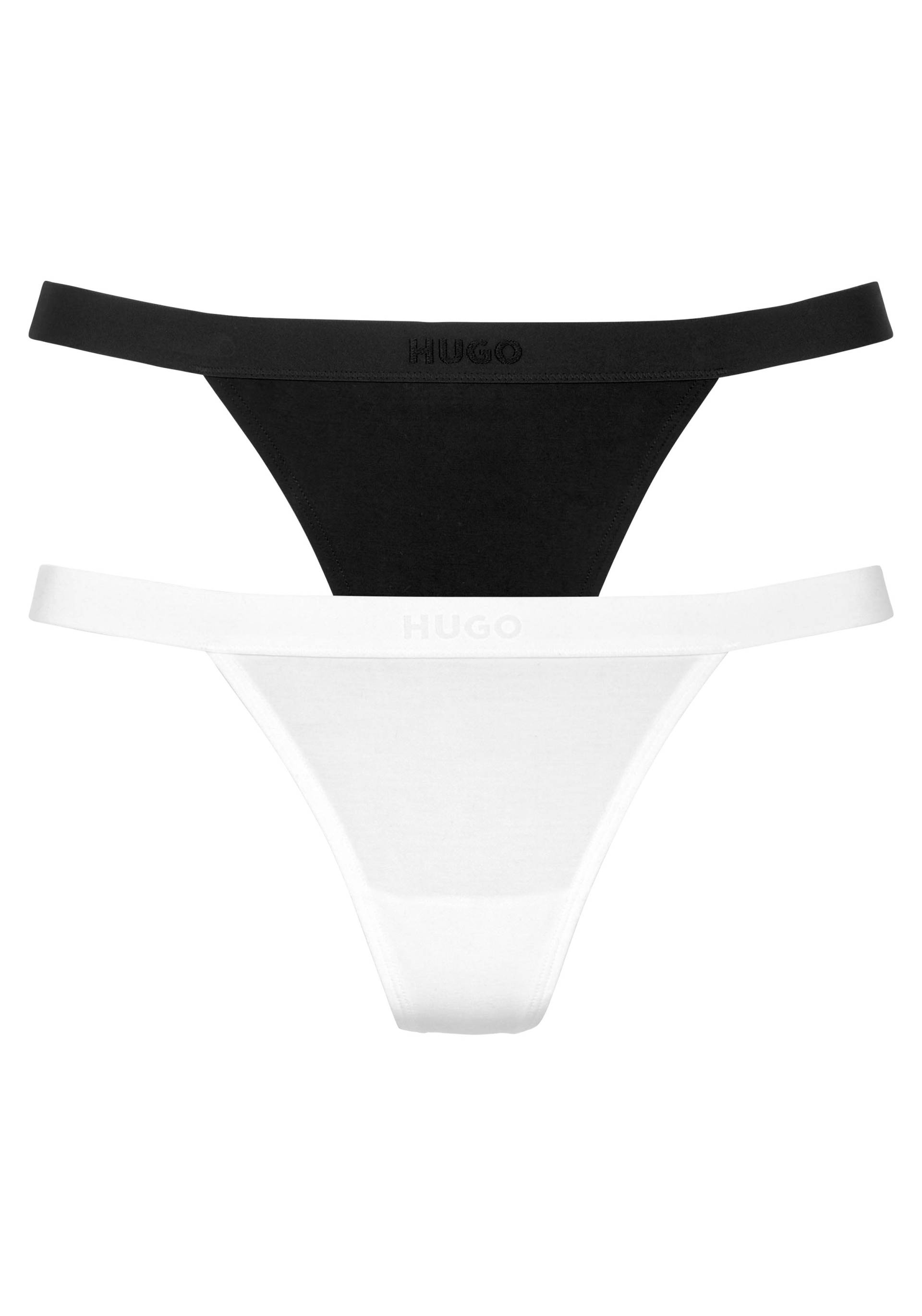 HUGO Underwear String »TRIPLET STRING PURE«, (Packung, 3 St., 3er-Pack) von HUGO Underwear