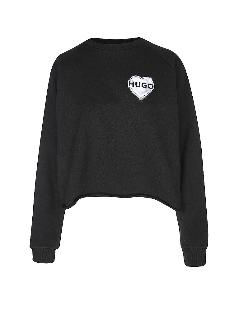 HUGO Sweater DARACE schwarz | M von HUGO
