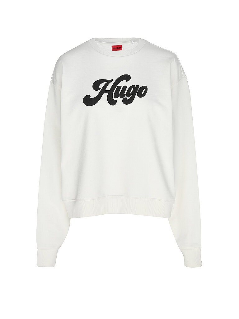 HUGO Sweater DEROXINA weiss | XS von HUGO