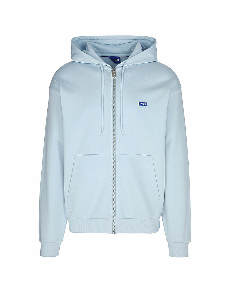HUGO Sweatjacke NADARASI hellblau | XL von HUGO