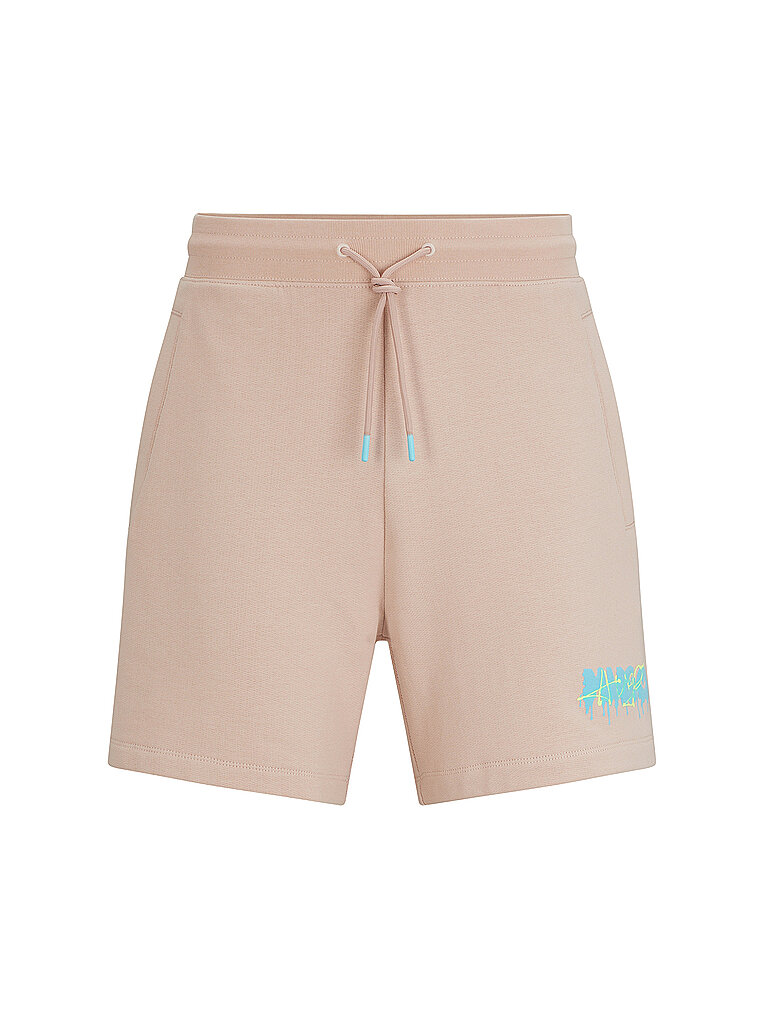 HUGO Sweatshorts DAPALMI rosa | S von HUGO