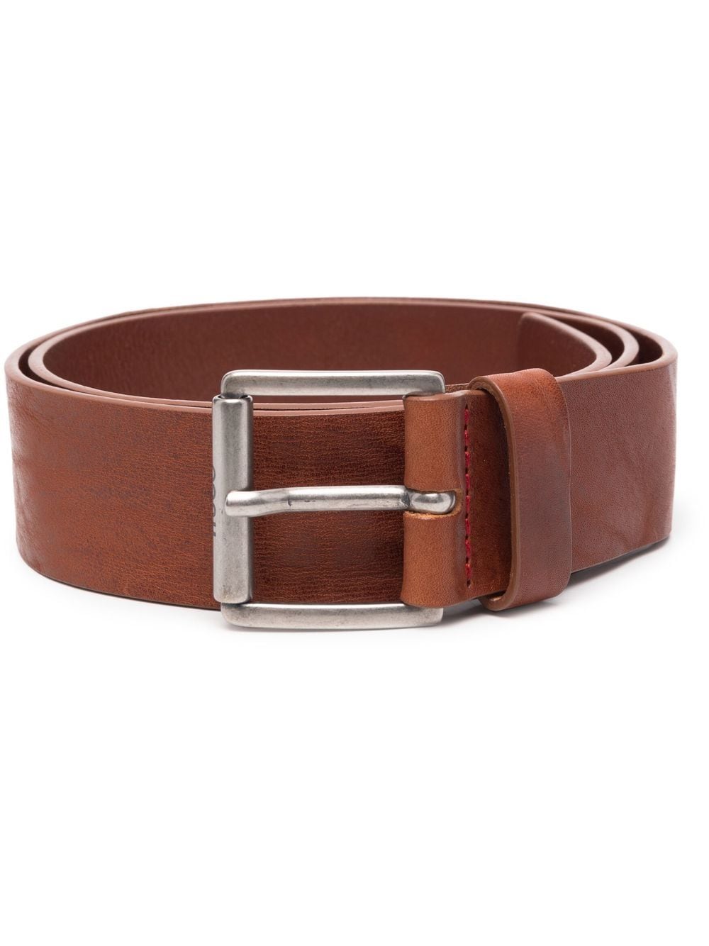 HUGO buckle-fastening leather belt - Brown von HUGO