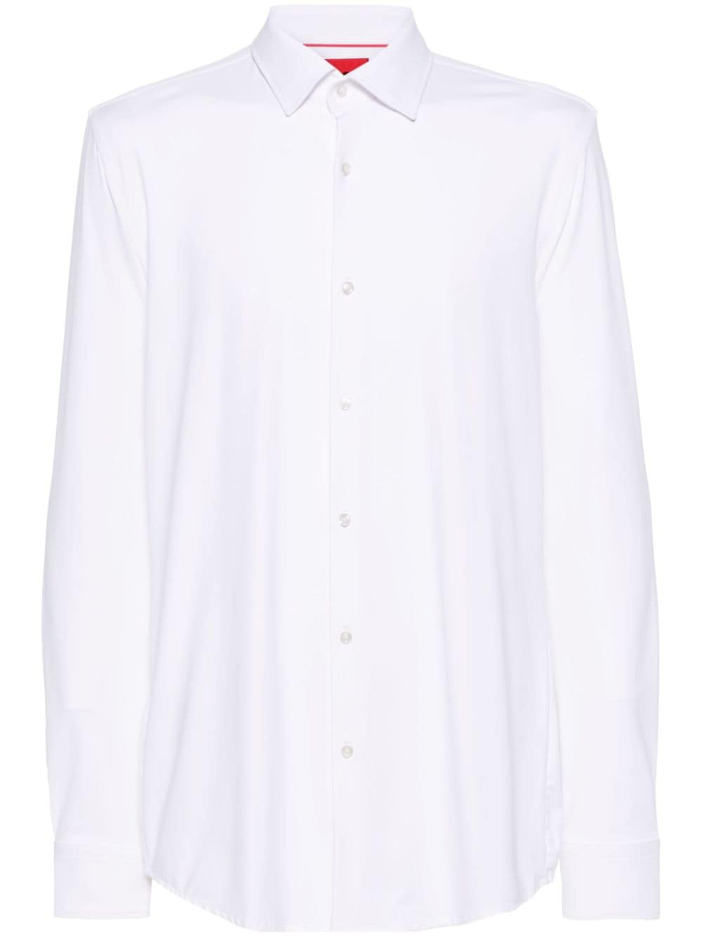 HUGO classic-collar slim-cut shirt - White von HUGO