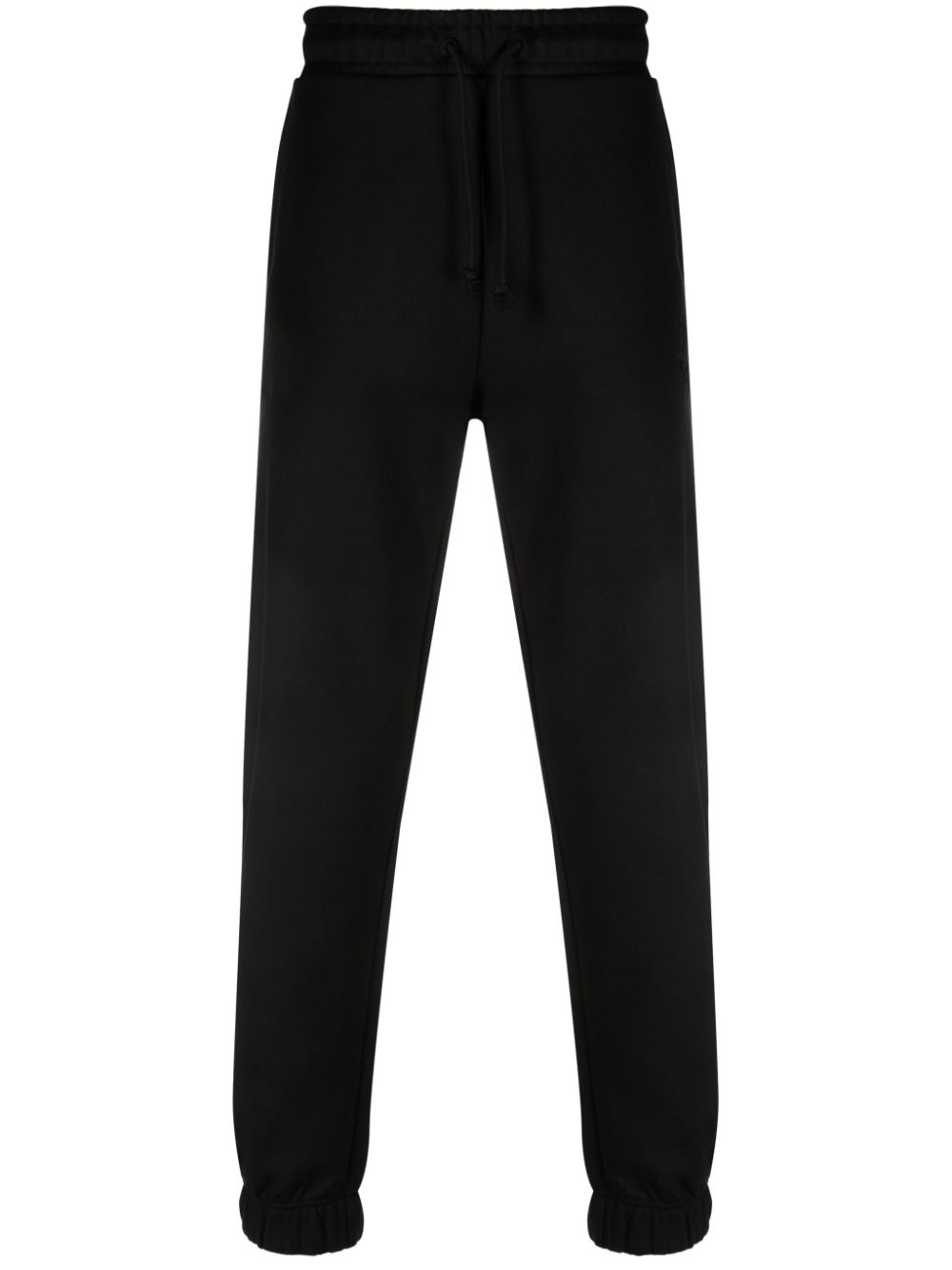 HUGO logo-embossed cotton track pants - Black von HUGO