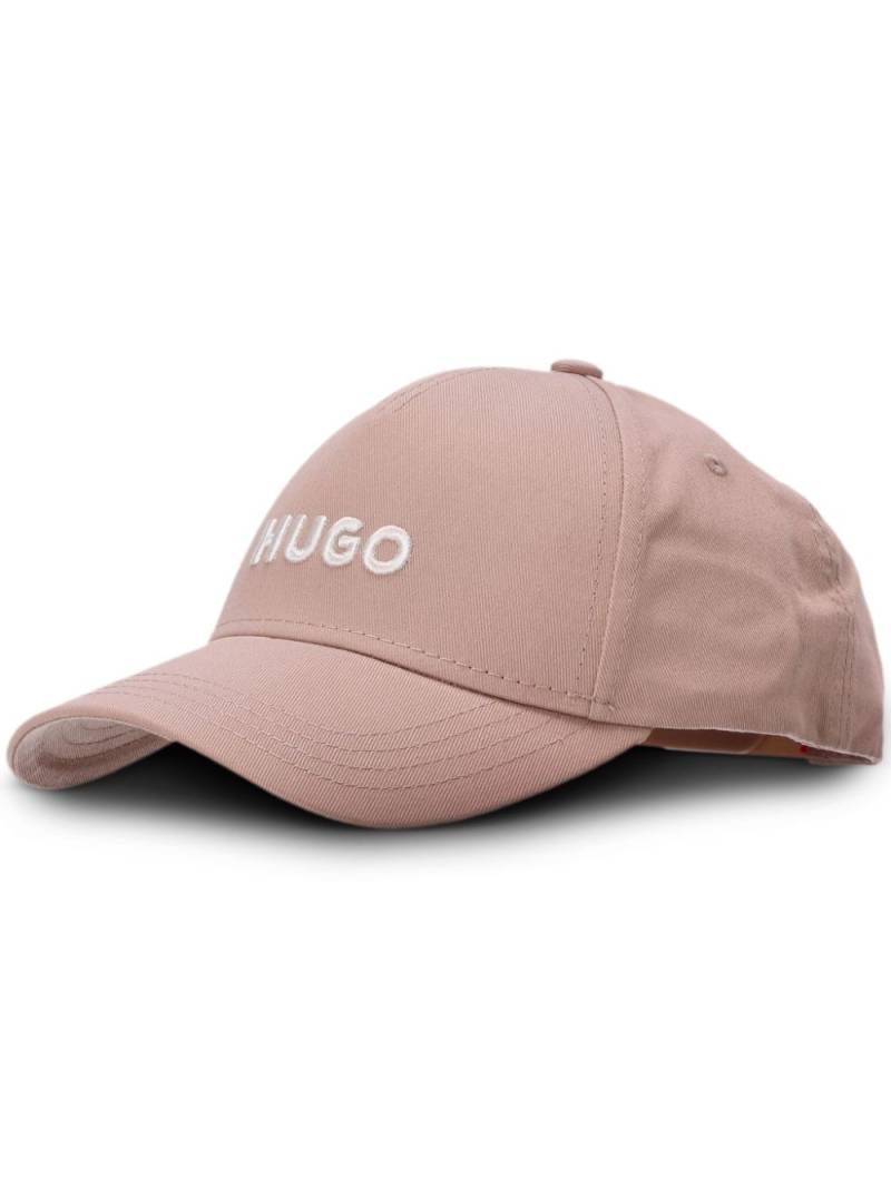 HUGO logo-embroidered baseball cap - Pink von HUGO