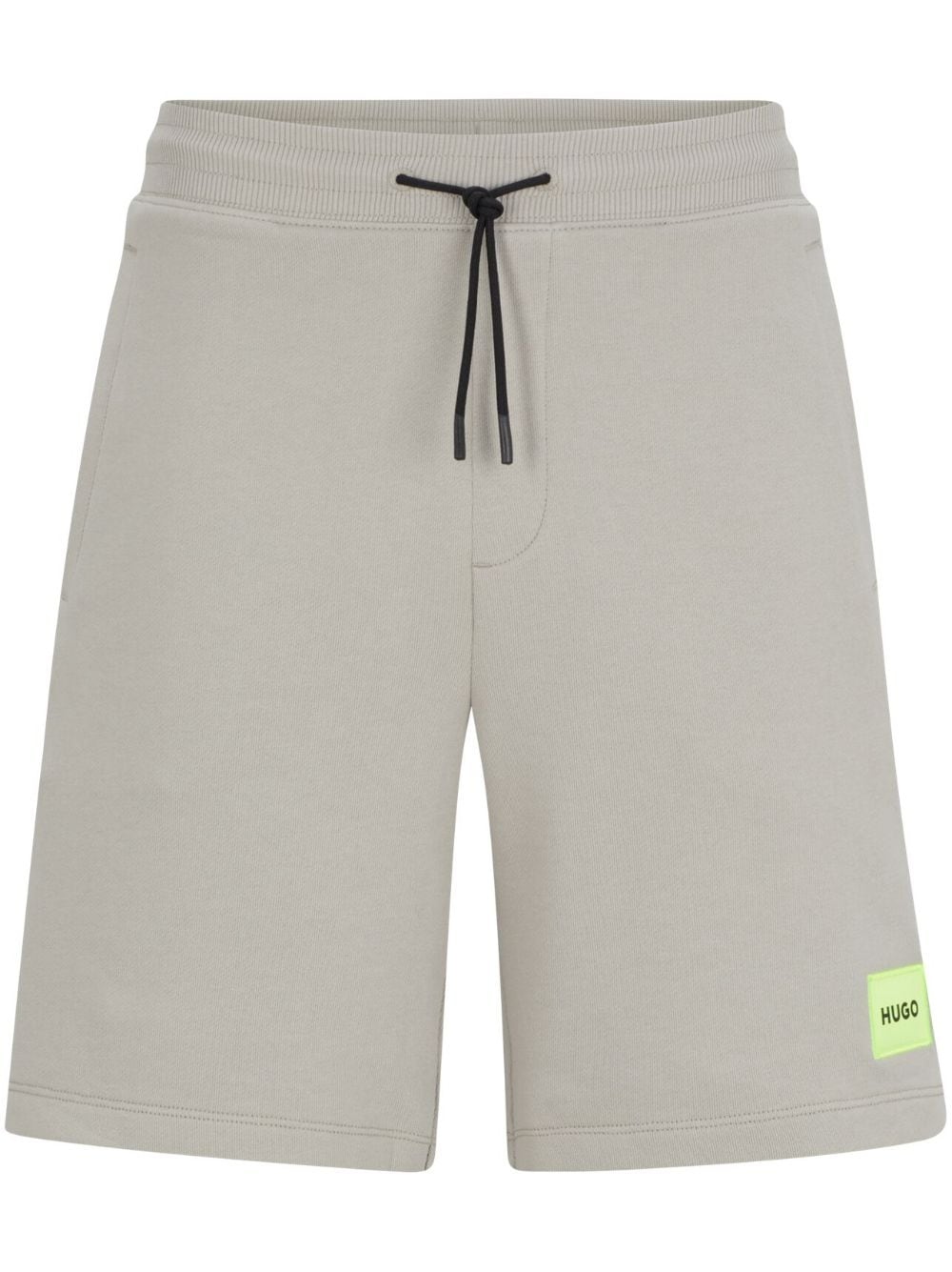 HUGO logo-print cotton track shorts - Grey von HUGO