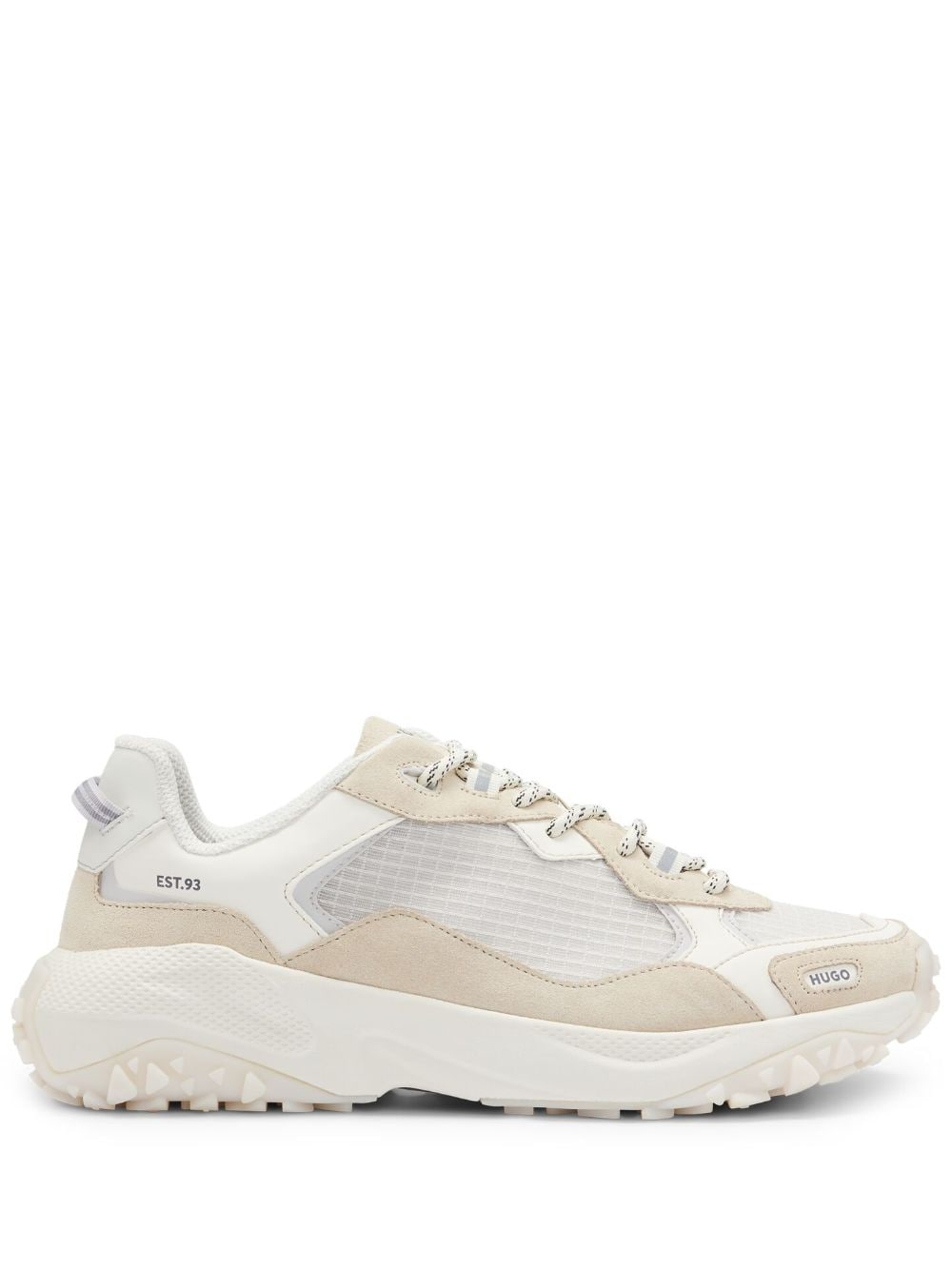 HUGO panelled low-top sneakers - Neutrals von HUGO