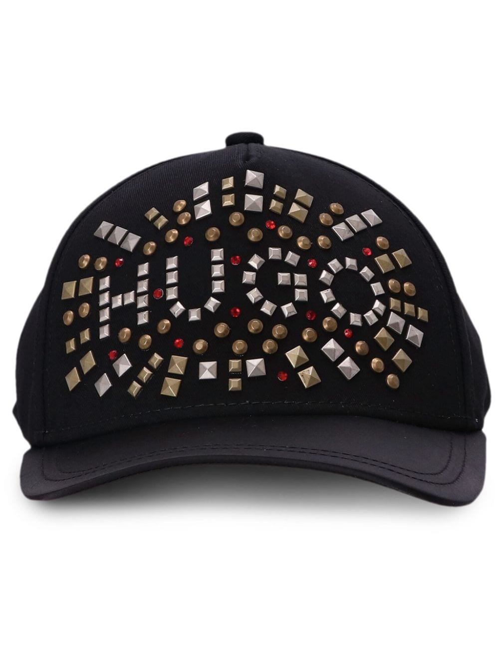 HUGO studded-logo baseball cap - Black von HUGO