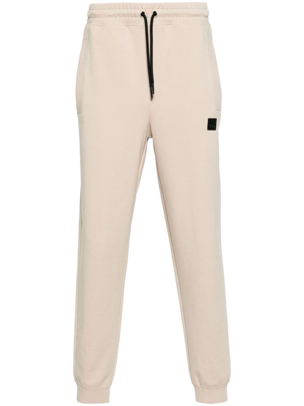 HUGO tapered cotton track pants - Neutrals von HUGO