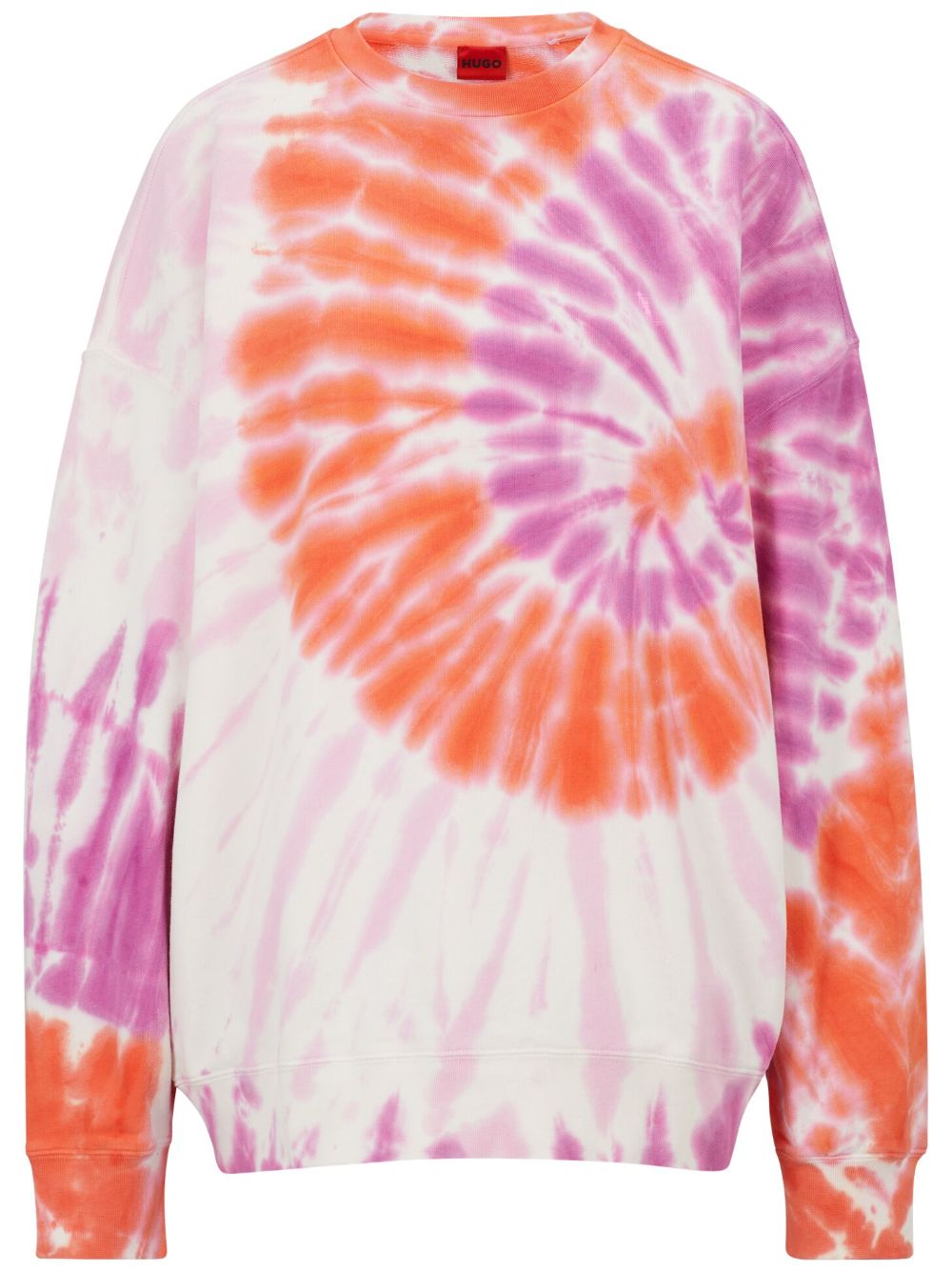 HUGO tie-dye cotton sweatshirt - Multicolour von HUGO