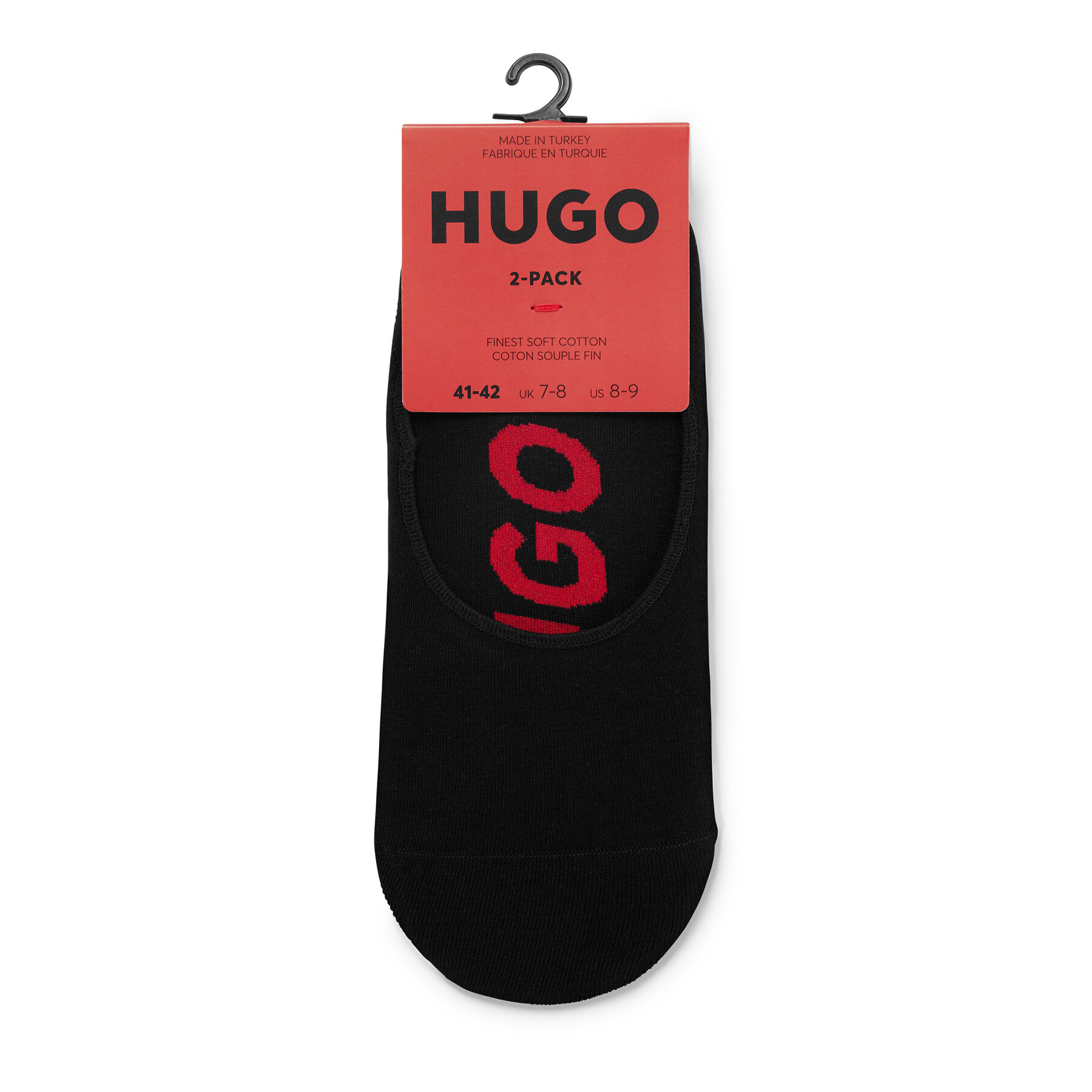 Herren Sneakersocken Hugo 50491244 Black 1 von HUGO