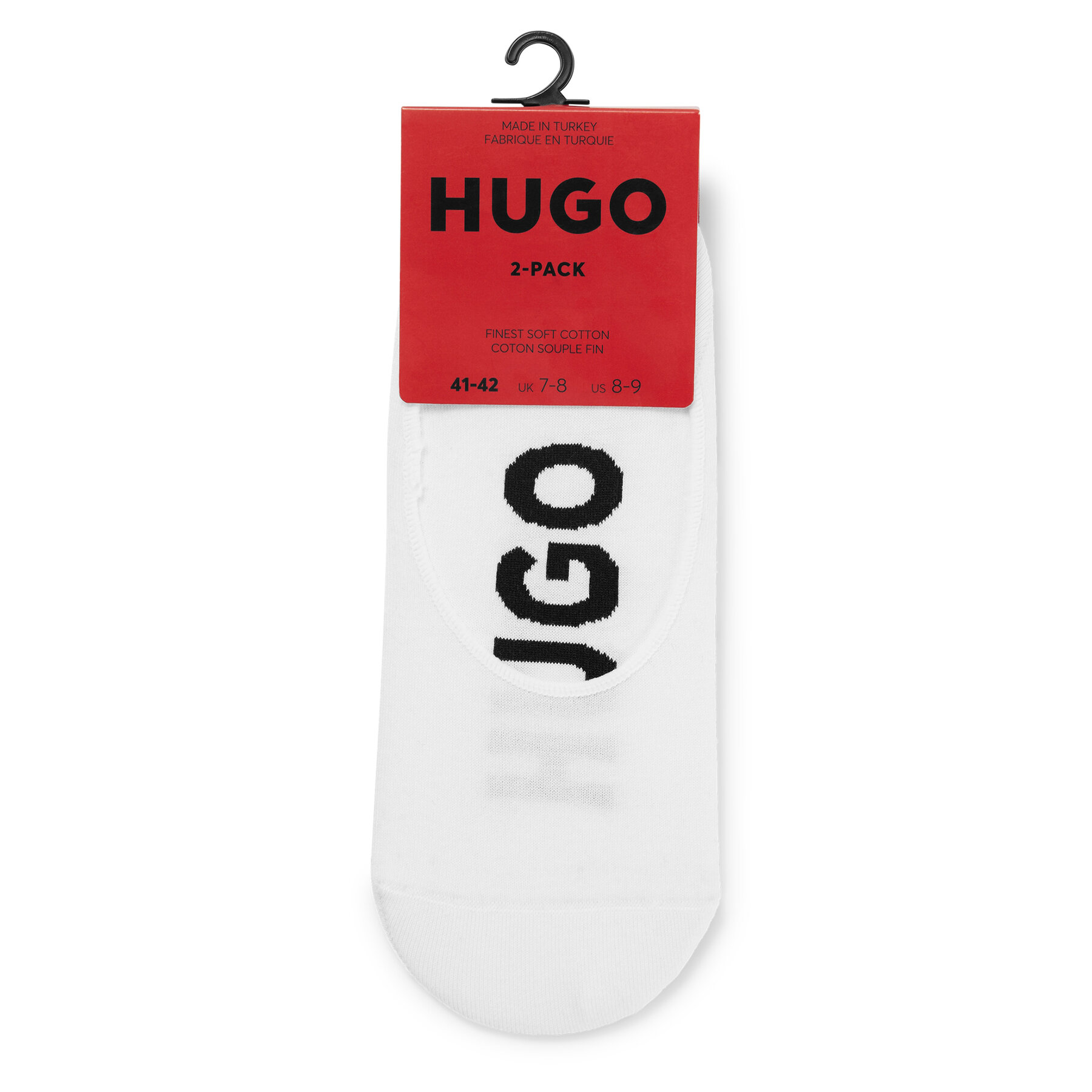 Herren Sneakersocken Hugo 50491244 White 100 von HUGO