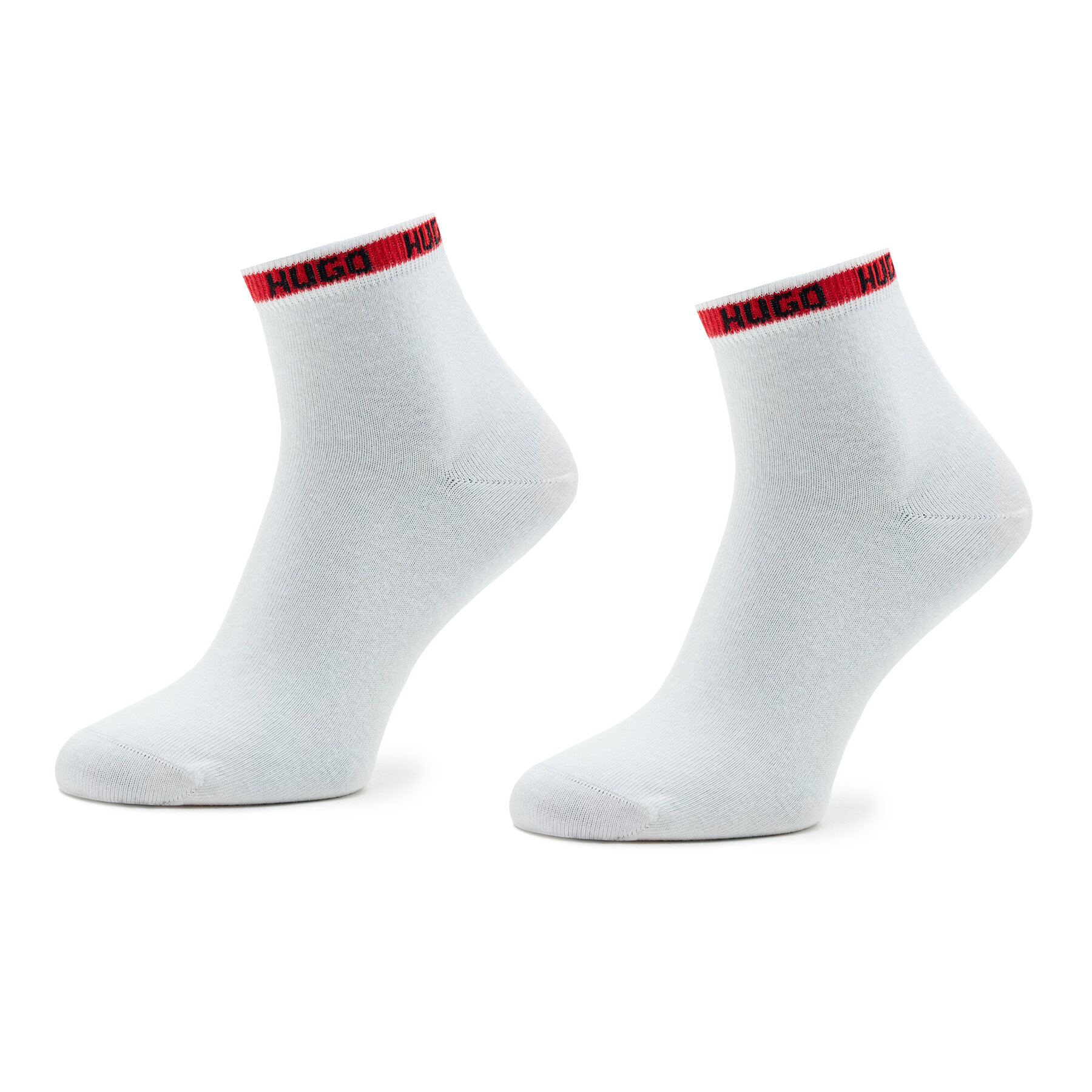 Hohe Herrensocken Hugo 50477873 White von HUGO