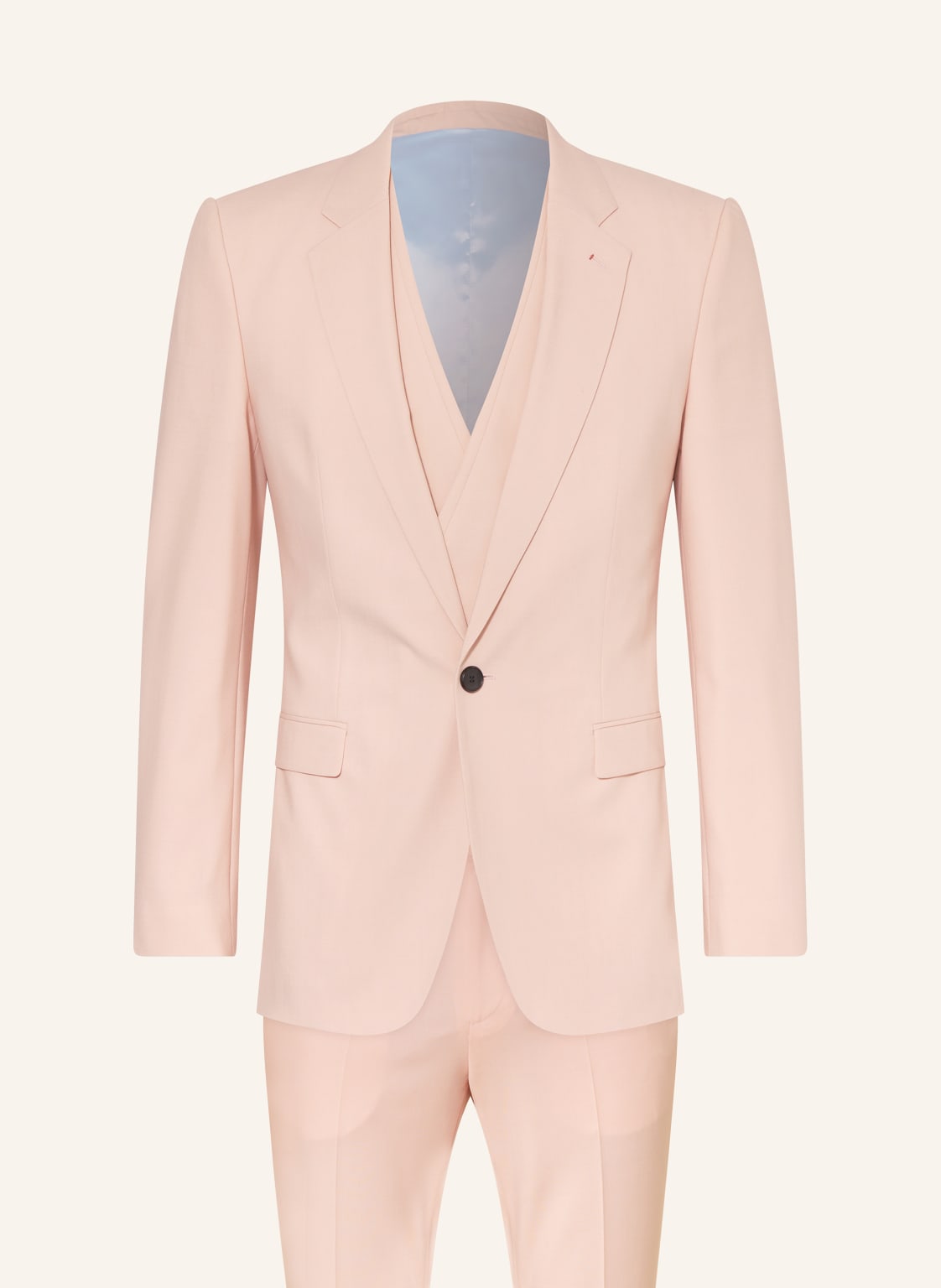 Hugo Anzug Arti Hesten Extra Slim Fit pink von HUGO