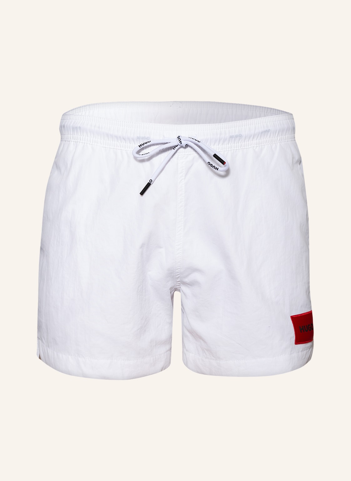 Hugo Badeshorts Dominica weiss von HUGO