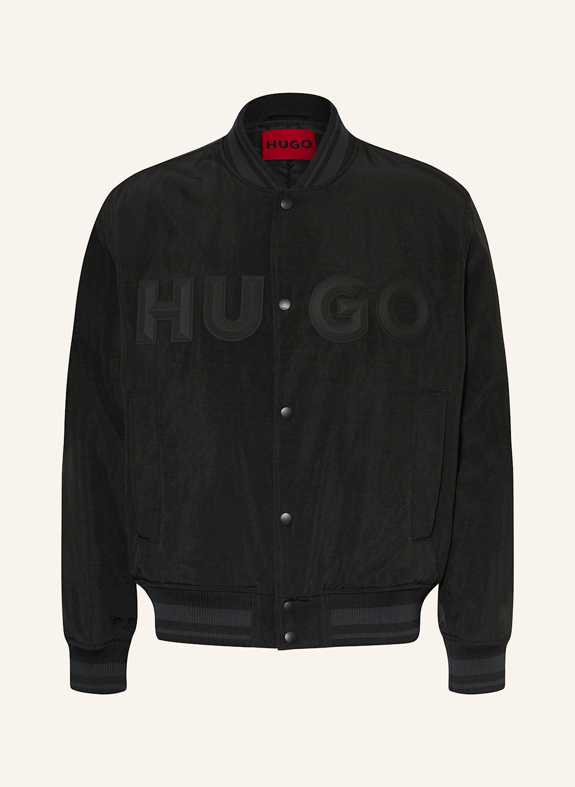 Hugo College-Jacke Bozo schwarz Hugo College-Jacke Bozo schwarz von HUGO