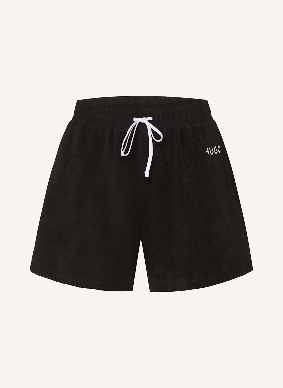 Hugo Frotteeshorts Bonnie schwarz Hugo Frotteeshorts Bonnie schwarz von HUGO