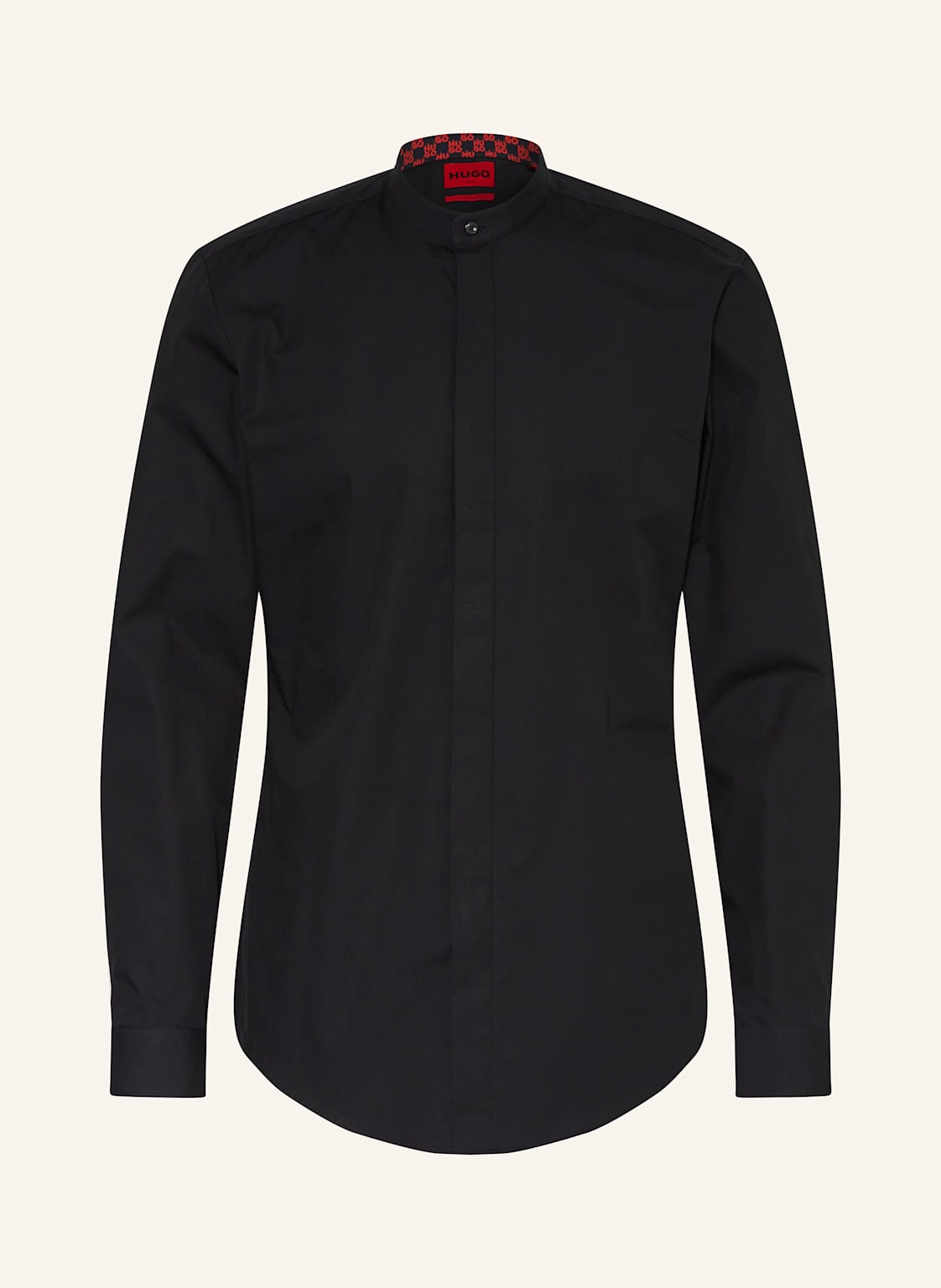 Hugo Hemd Kaleb Slim Fit Mit Stehkragen schwarz Hugo Hemd Kaleb Slim Fit Mit Stehkragen schwarz von HUGO
