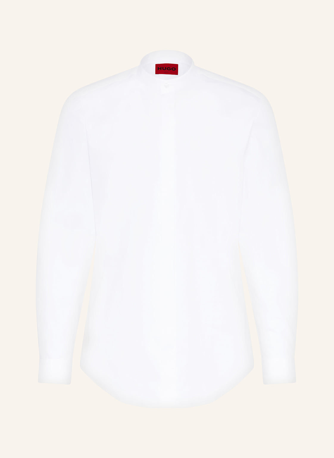 Hugo Hemd Kaleb Slim Fit Mit Stehkragen weiss Hugo Hemd Kaleb Slim Fit Mit Stehkragen weiss von HUGO
