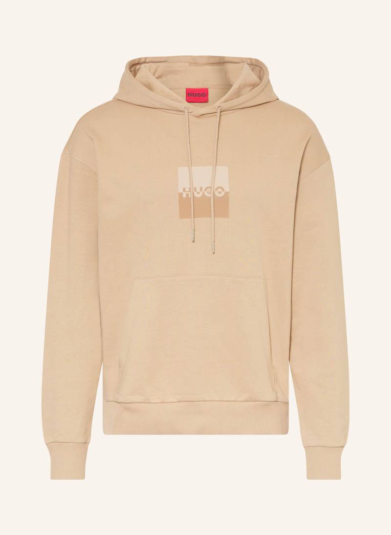 Hugo Hoodie Duspliter beige von HUGO