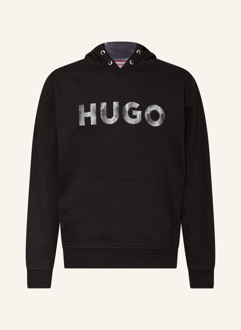 Hugo Hoodie Wetter schwarz von HUGO