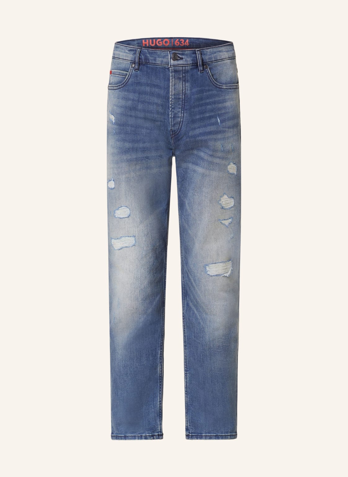 Hugo Jeans Hugo 634 Tapered Fit blau von HUGO