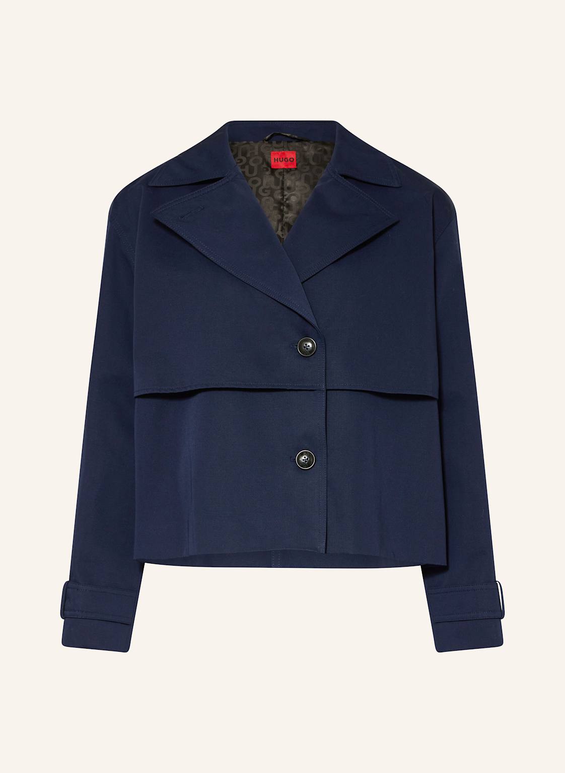 Hugo Kastenjacke Aclira blau von HUGO