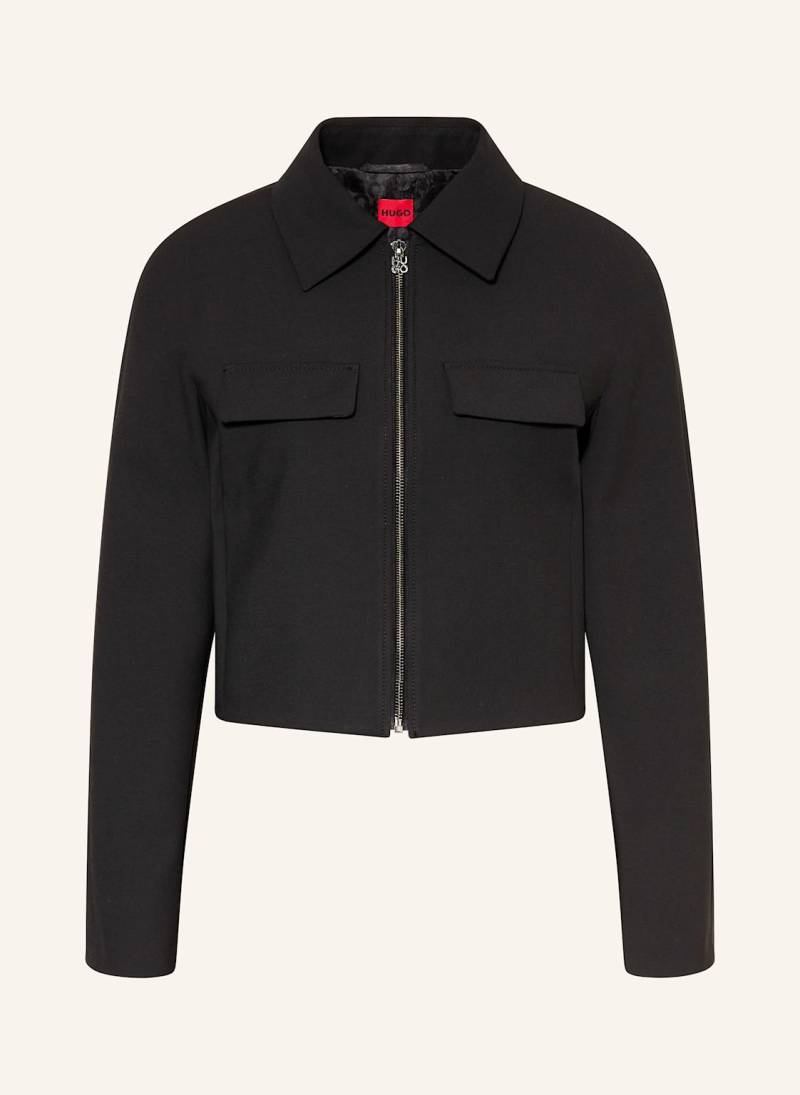 Hugo Kastenjacke Anero schwarz von HUGO