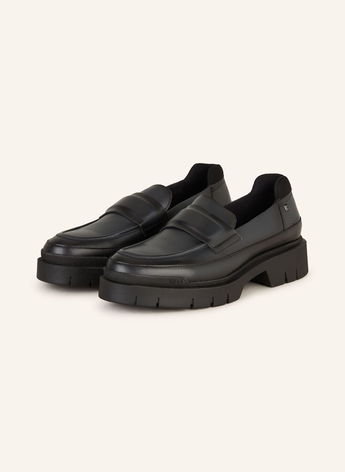 Hugo Loafer Denzel grau von HUGO