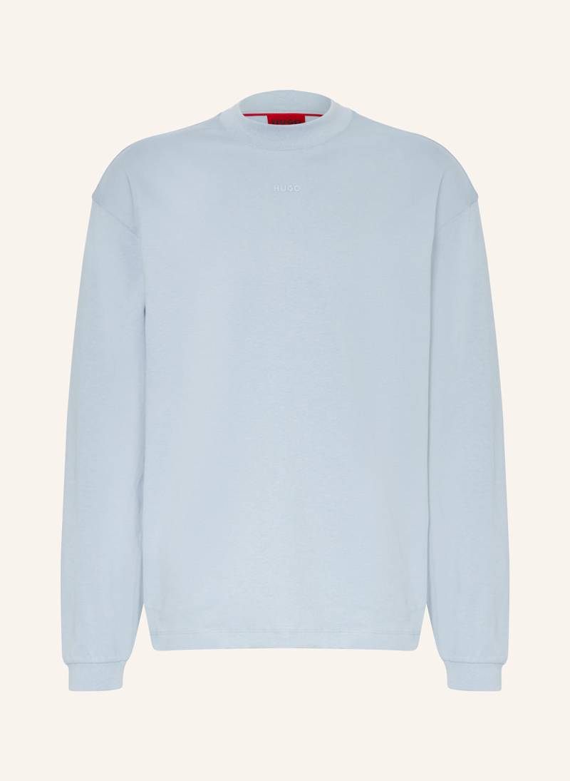 Hugo Longsleeve Daposo blau von HUGO