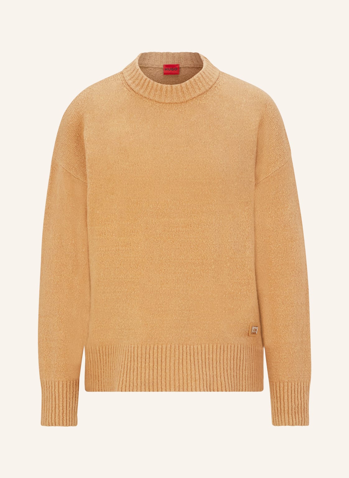 Hugo Oversized-Pullover Smegini beige von HUGO