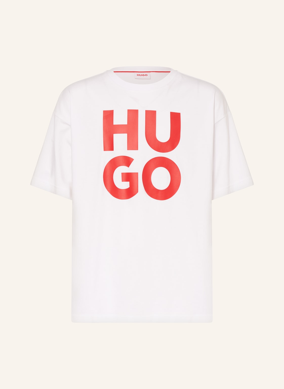 Hugo Oversized-Shirt weiss von HUGO