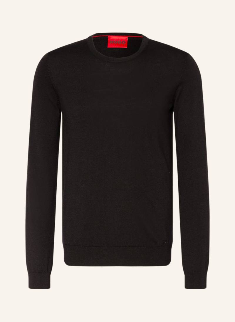 Hugo Pullover San Cedric schwarz von HUGO