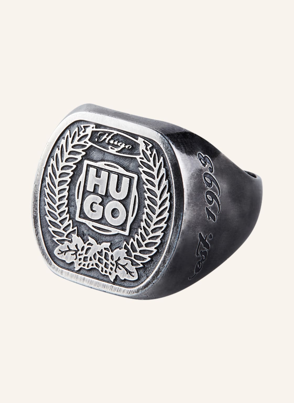 Hugo Ring grau von HUGO