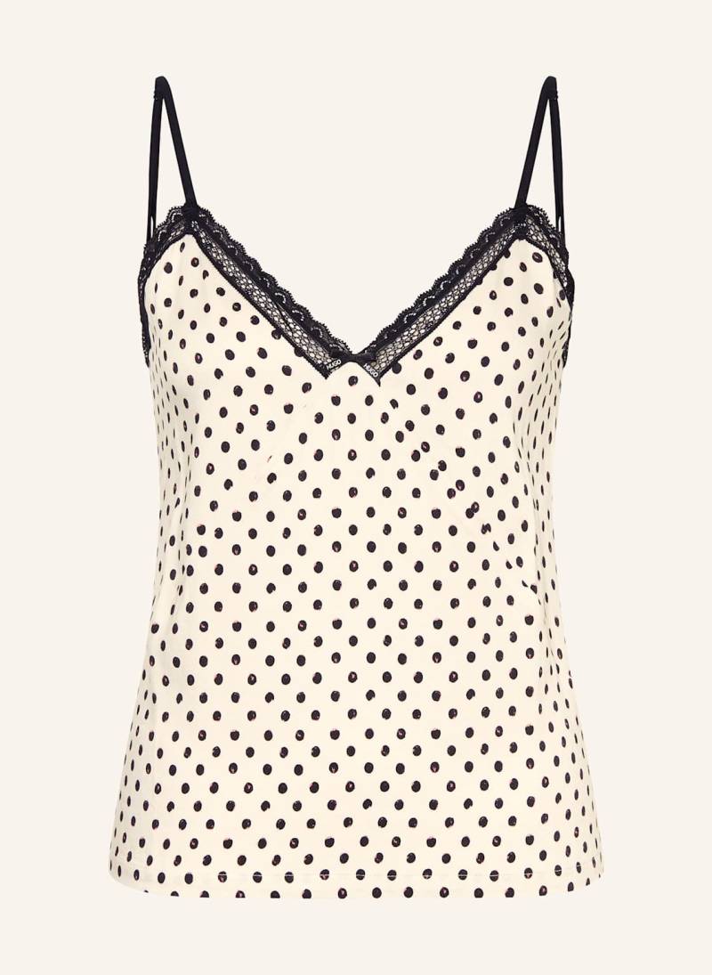 Hugo Schlaftop Polka Dot weiss von HUGO