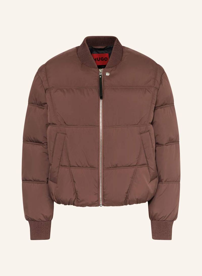 Hugo Steppjacke Federella braun von HUGO