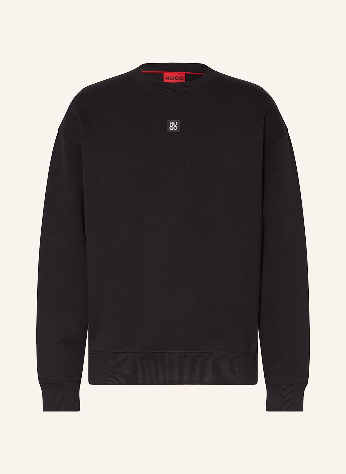 Hugo Sweatshirt Dettil schwarz von HUGO