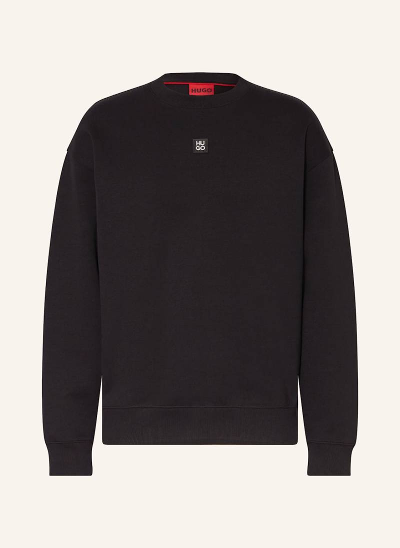 Hugo Sweatshirt Dettil schwarz von HUGO
