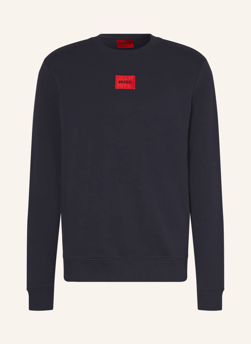 Hugo Sweatshirt Diragol blau von HUGO