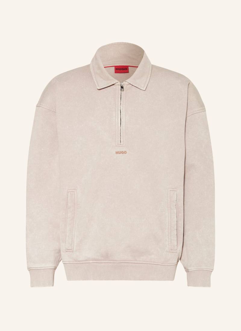 Hugo Sweatshirt Dunoche beige von HUGO